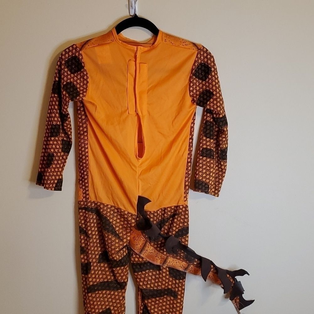Children's How To Train Your Dragon Orange Jumpsuit Costume Size Medium - Picture 6 of 10
